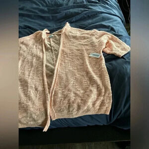 NWT women’s pink lightweight cardigan